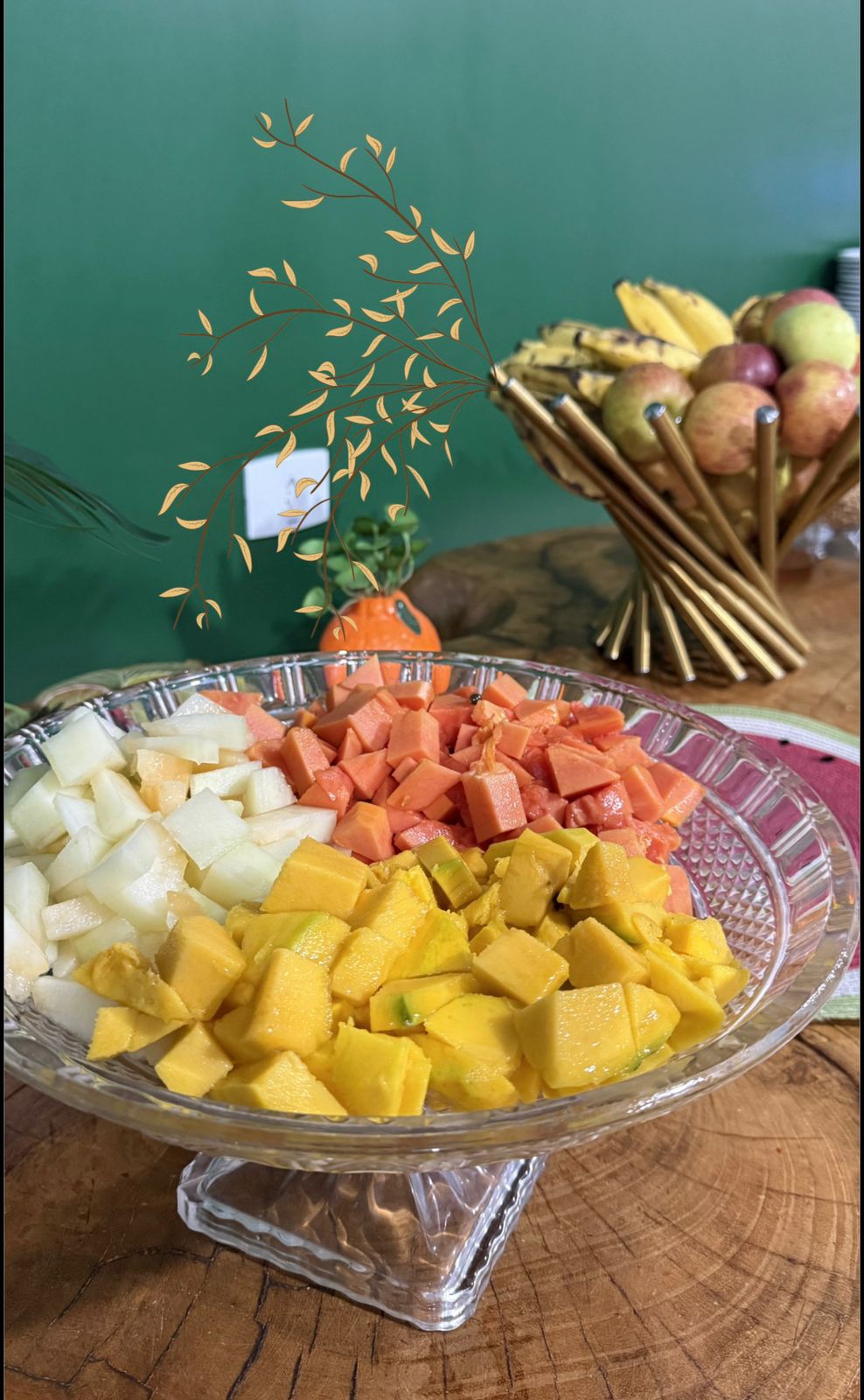 Frutas no café da manhã